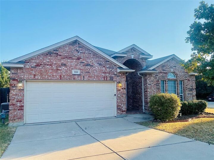 Property Photo:  5800 Pearl Oyster Lane  TX 76179