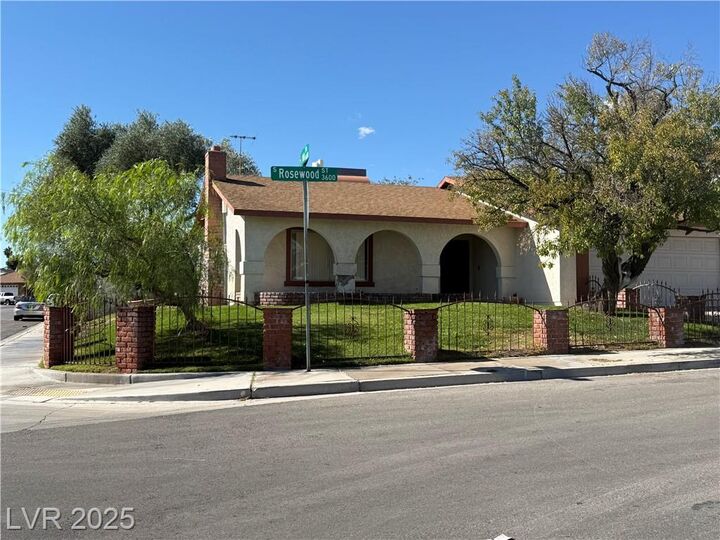 Property Photo:  3611 Rosewood Street  NV 89103