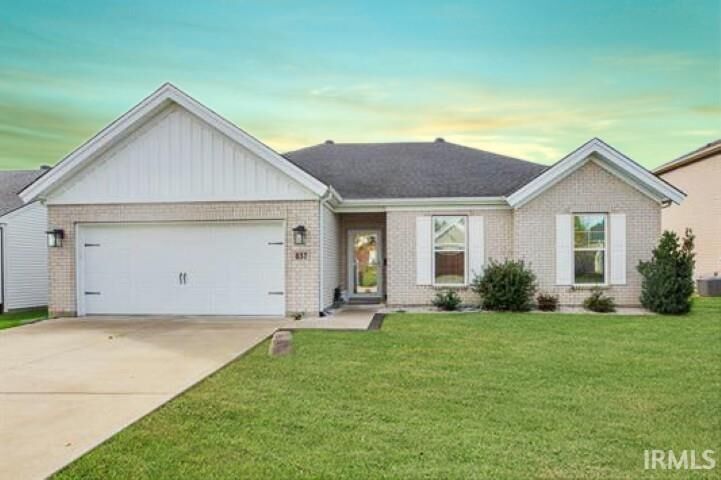 Property Photo:  837 Cameo Court  IN 47711 