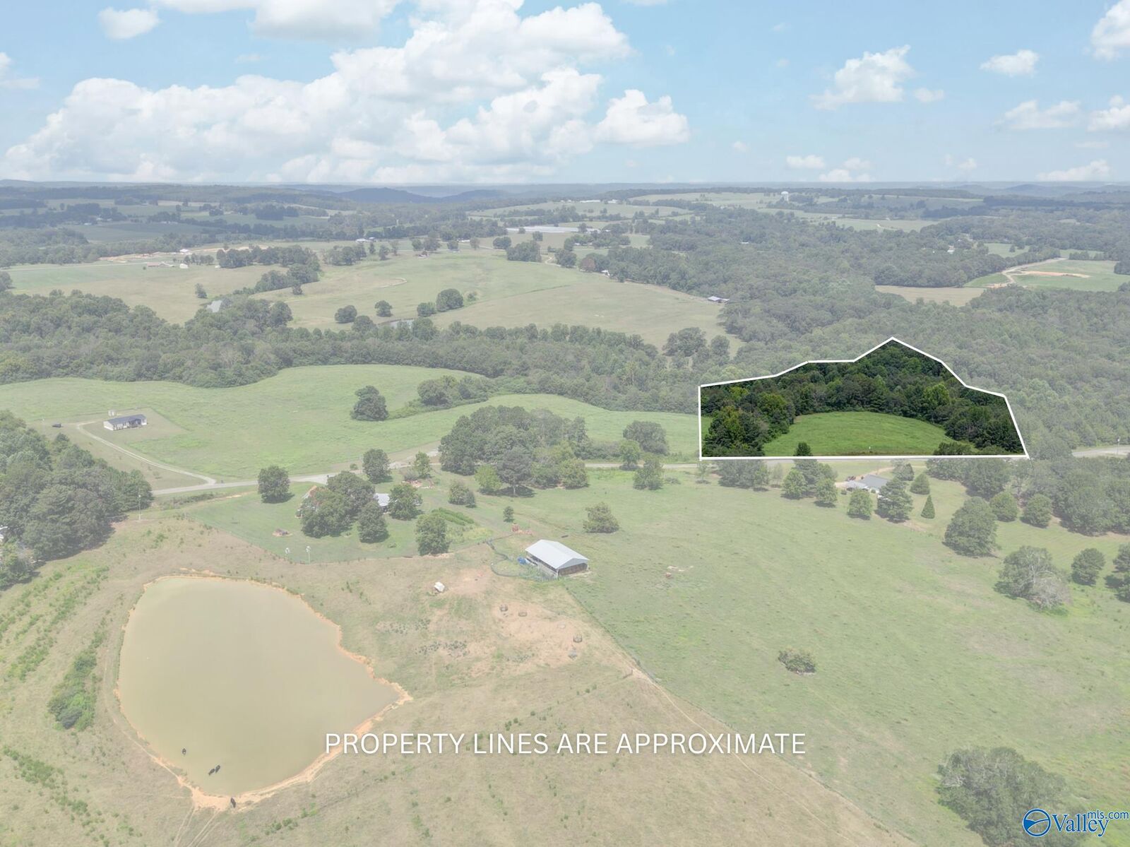 Property Photo: 9+/- Acres McClarty Road AL 35980