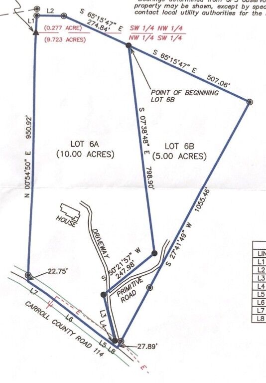 Property Photo: Tbd Cr 114 KS 72632