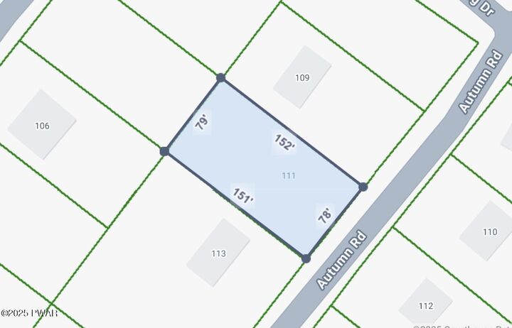 Property Photo: Lot 11 Autumn Road PA 18328