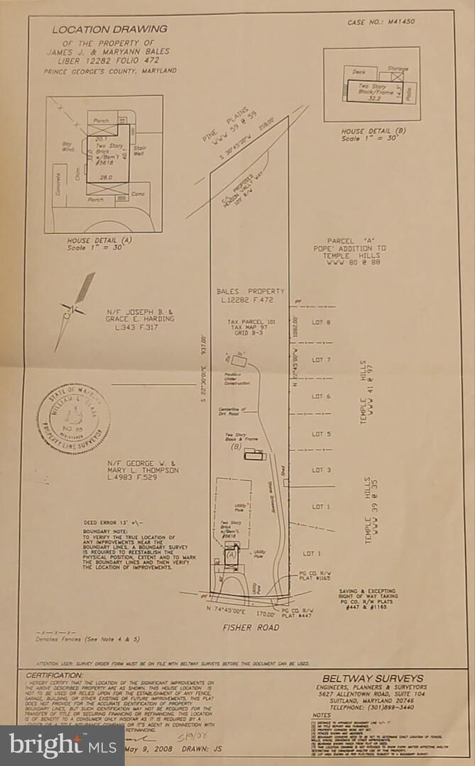 Property Photo:  5618 Fisher Road  MD 20748 