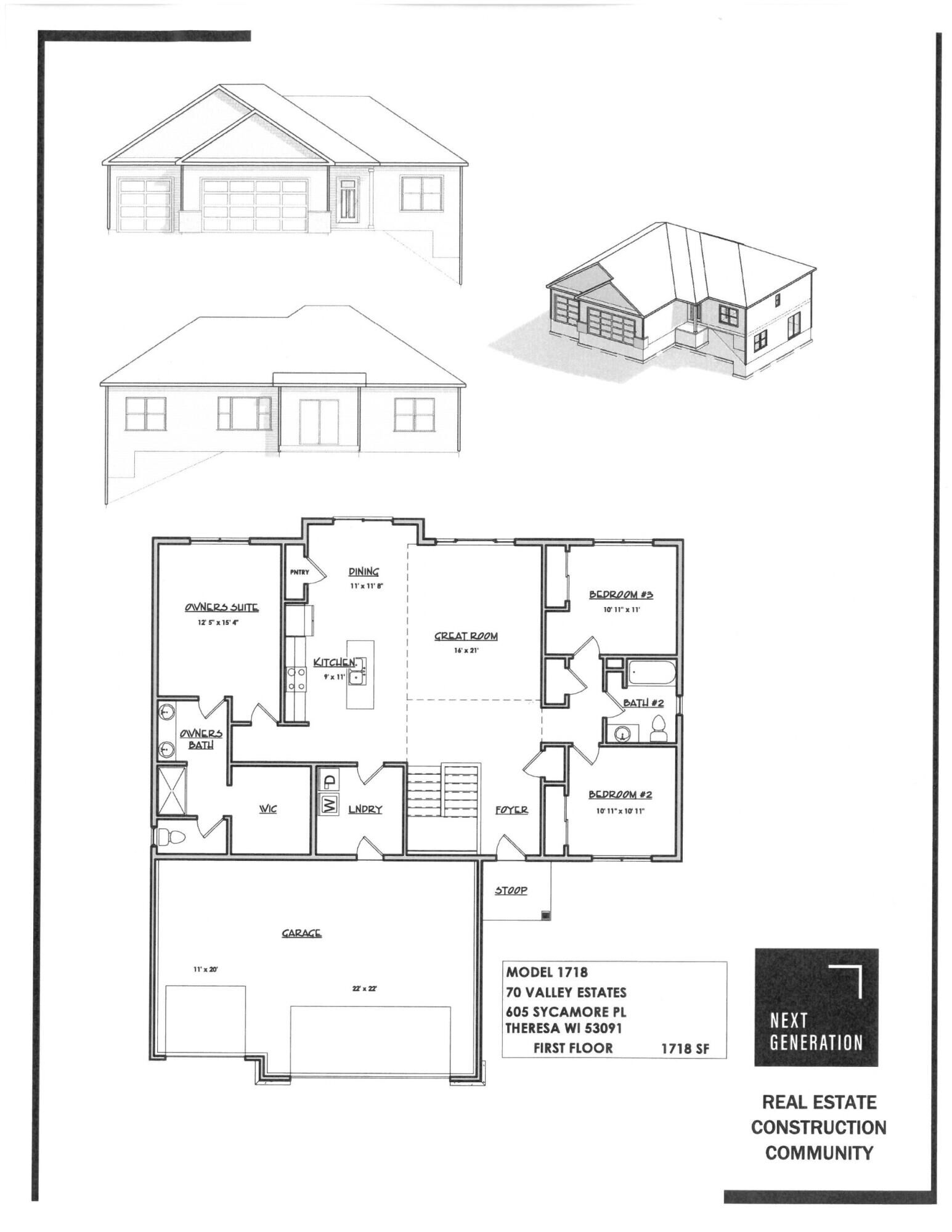 Property Photo:  605 Sycamore Pl  WI 53091 