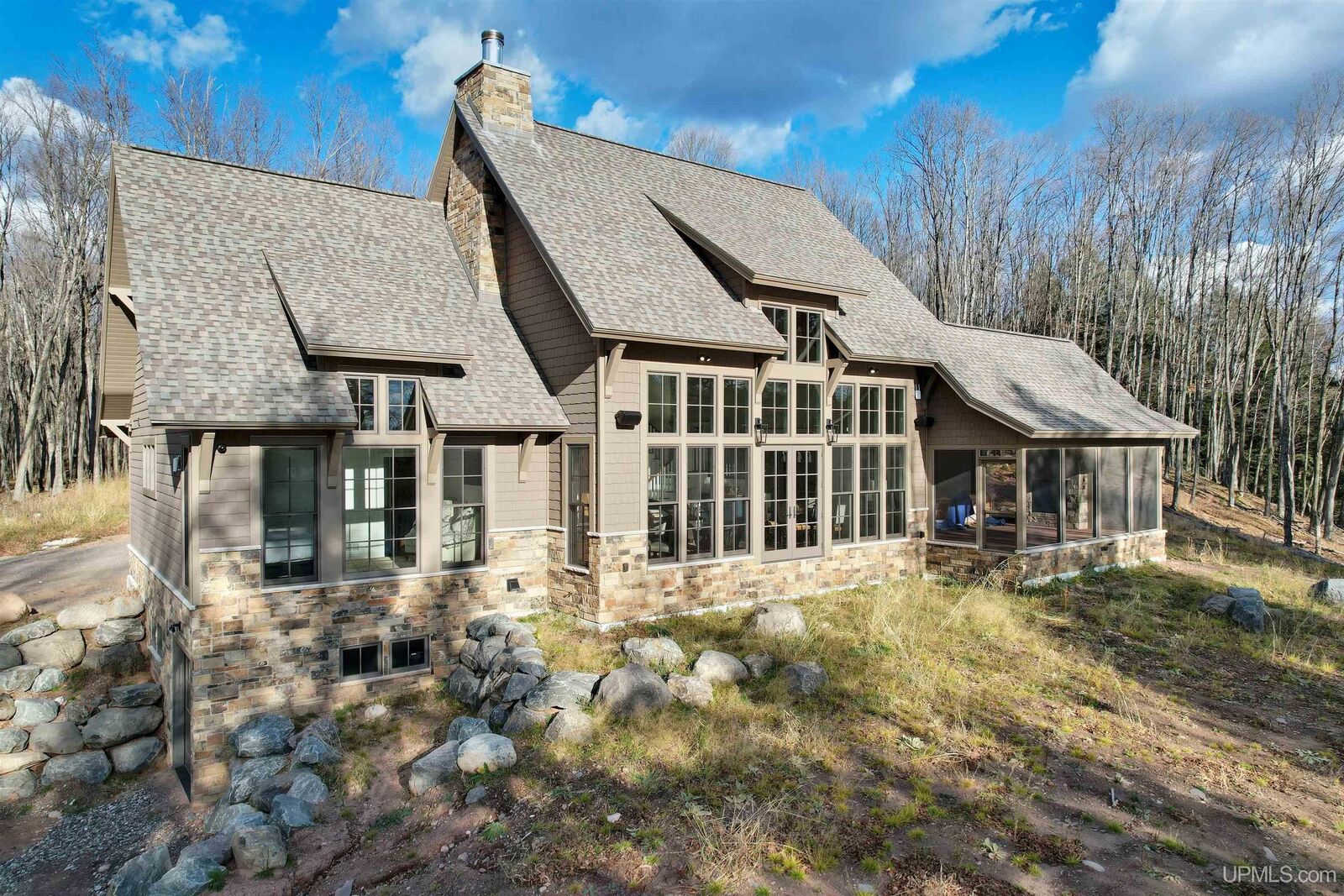 Property Photo:  18751 Big Lake Road  MI 49969 