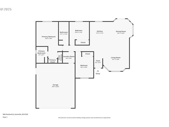 Property Photo: 980 Cleveland St OR 97325