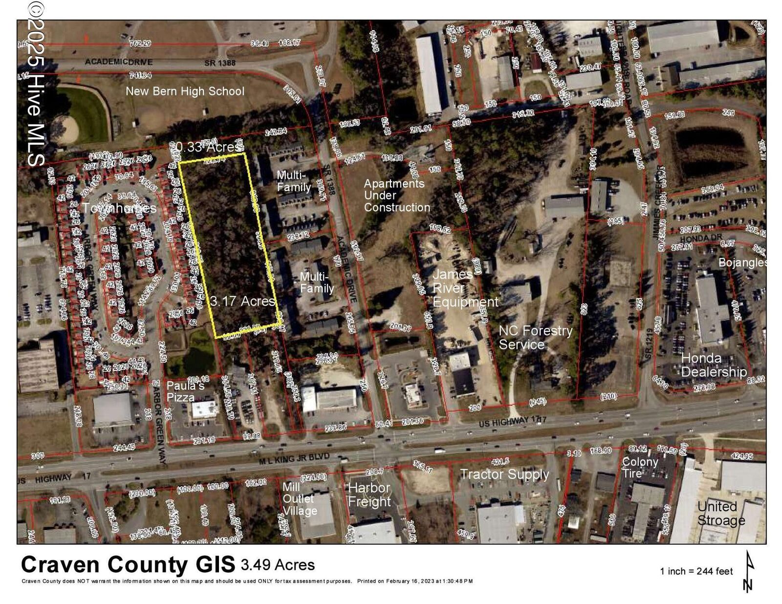 Property Photo: 3924 Martin Luther King Boulevard NC 28562