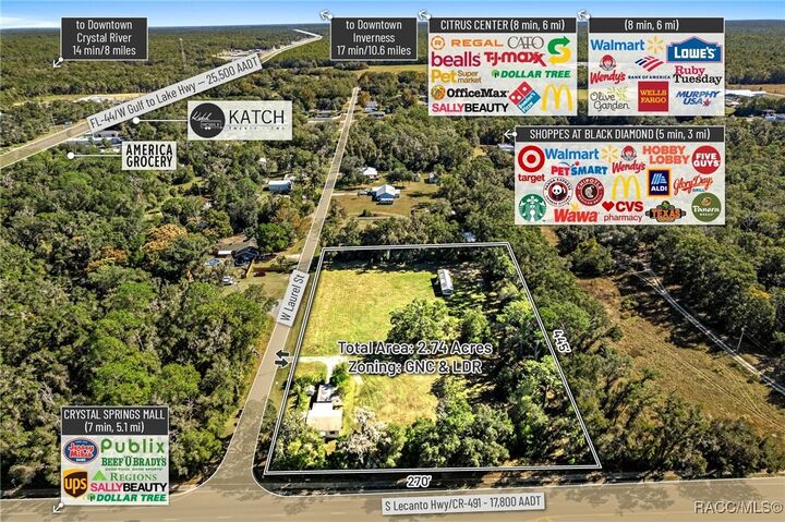 Property Photo:  3228 & 3164 W Laurel Street  FL 34461 