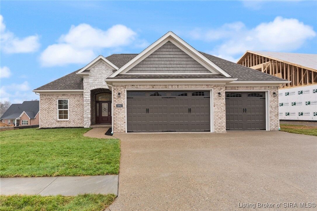 Property Photo:  3092 Bridlewood Lane Lot 313  IN 47150 