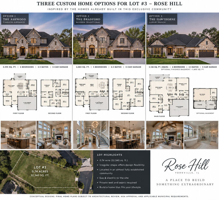 Property Photo:  Lot #3 Rose Hill Court  IL 60560 
