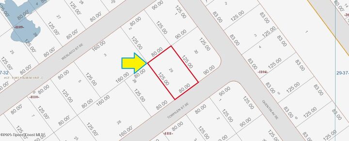 Property Photo:  1085 Towhlen Street SE  FL 32909 