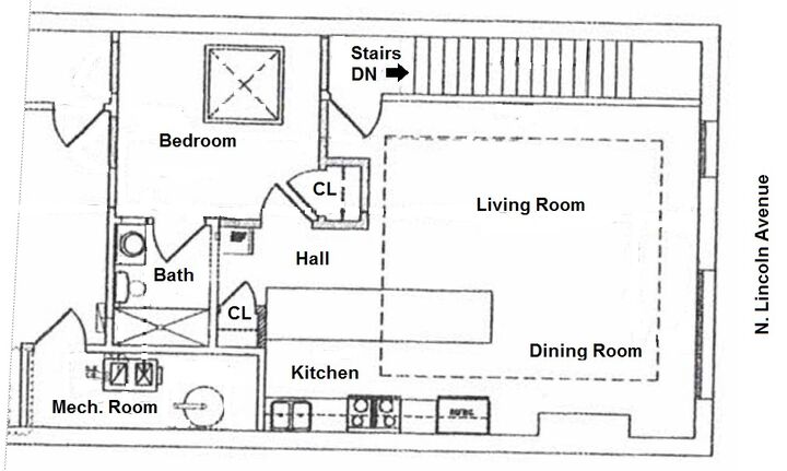 Property Photo:  3114 N Lincoln Avenue 2  IL 60657 