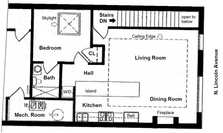 Property Photo:  3114 N Lincoln Avenue 2  IL 60657 