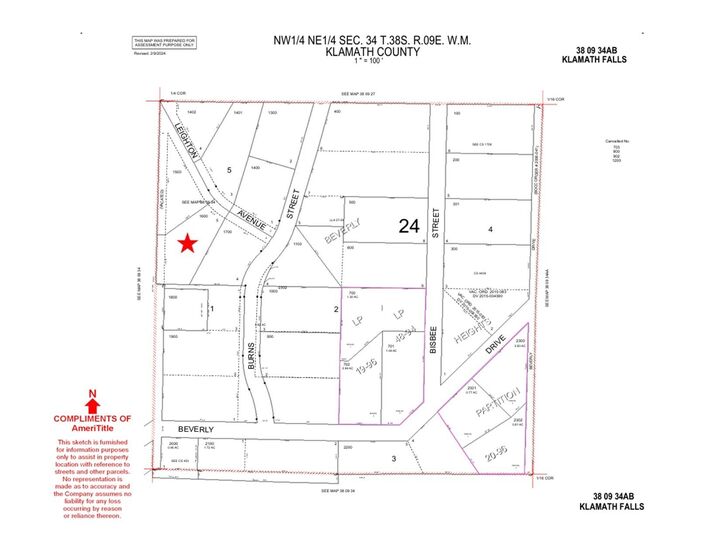 Property Photo:  0 Beverly Drive Lot 5  OR 97603 