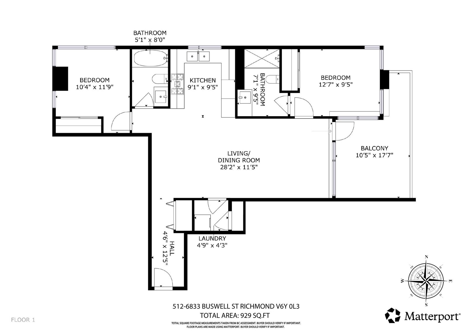 Property Photo: 6833 Buswell Street 512 BC V6Y 0L3