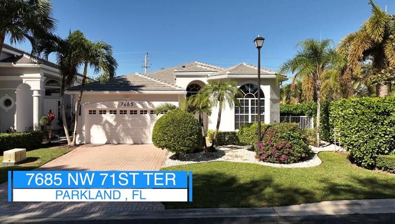 Property Photo:  7685 NW 71st Ter  FL 33067 
