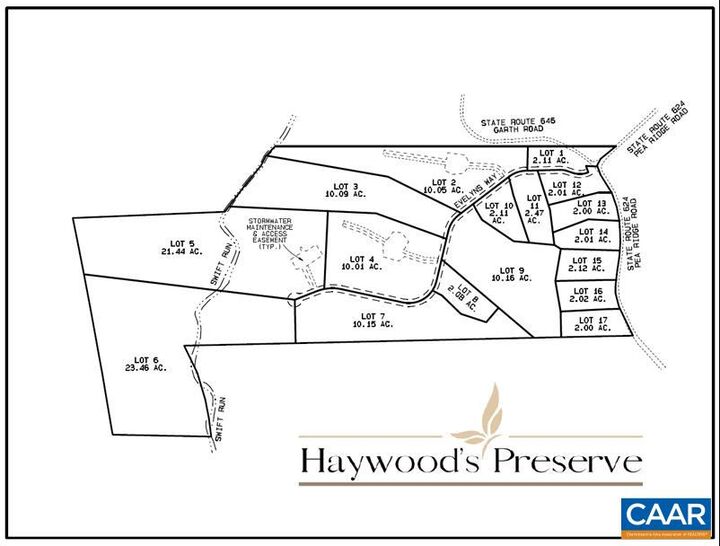 Property Photo: Lot 17 Pea Ridge Rd VA 22973