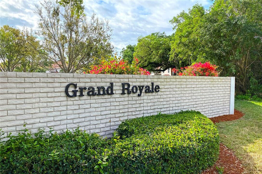 Property Photo:  255 Grand Royale Circle 104  FL 32962 