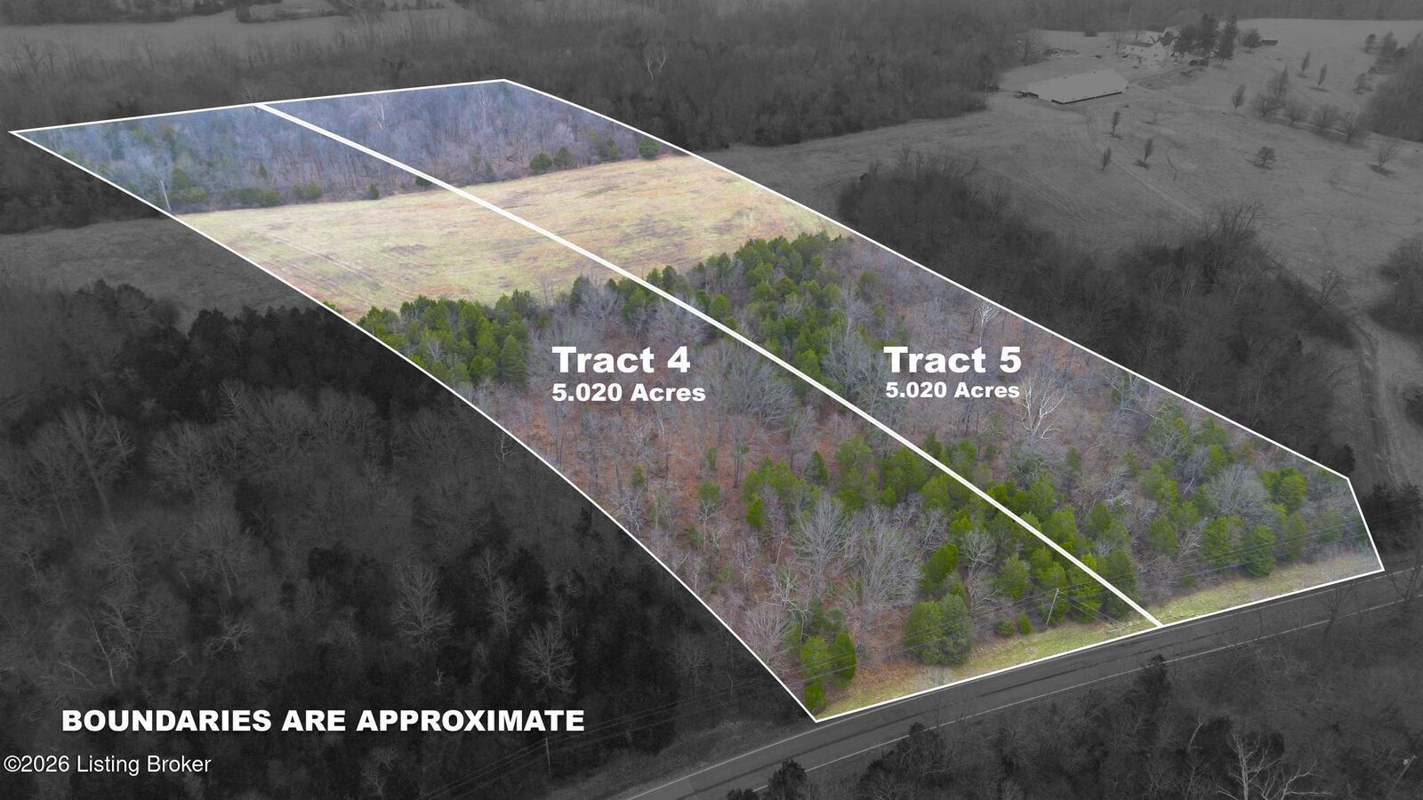 Property Photo: Tract 4-5 Bradbe Rd KY 40023