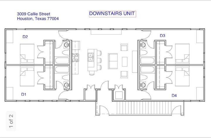 Property Photo:  3009 Callie Street A  TX 77004 