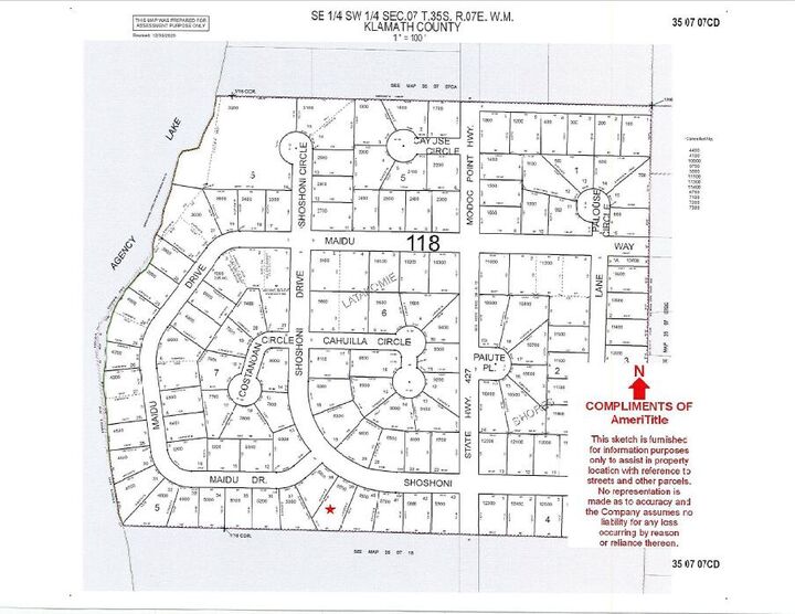 Property Photo:  Shoshoni Drive Lot 39  OR 97624 