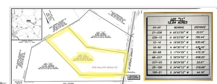 Property Photo:  2125 Hwy 247  SC 29627 