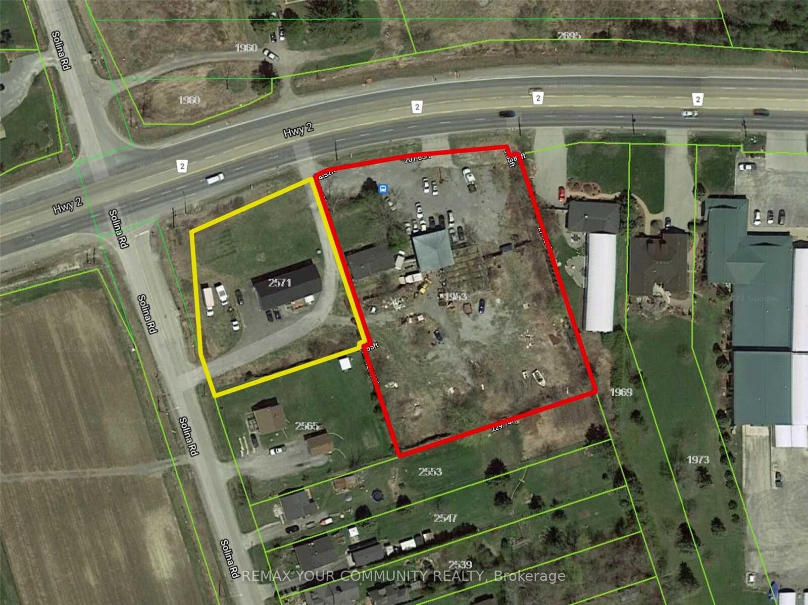 Property Photo:  2571 Solina Road  ON L1C 3K7 