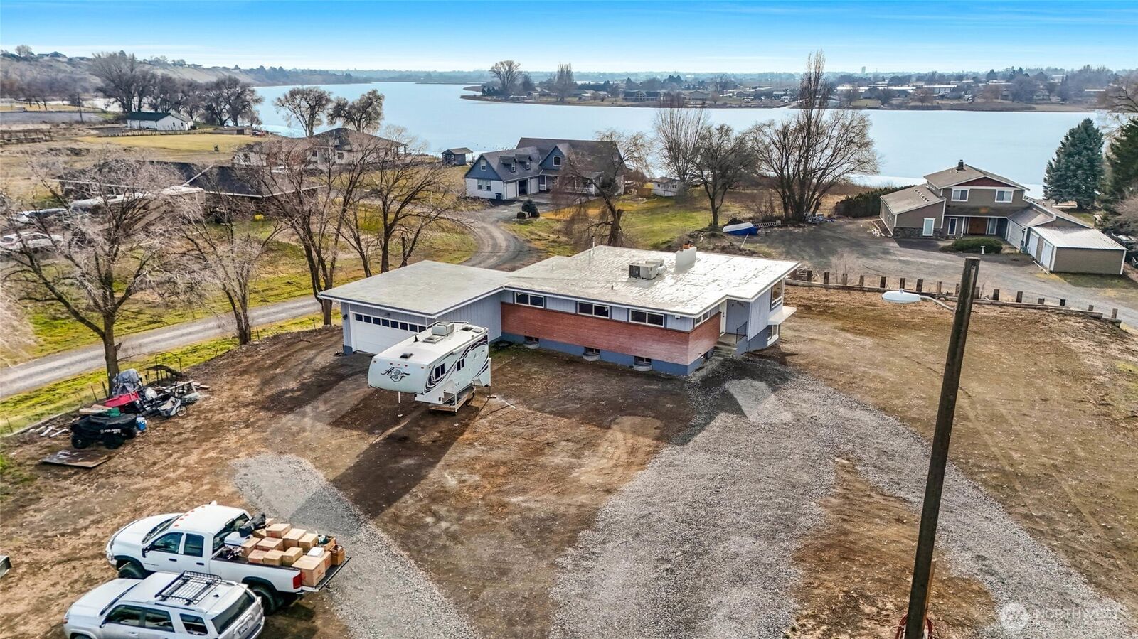 Property Photo:  8061 NE Valley Road  WA 98837 