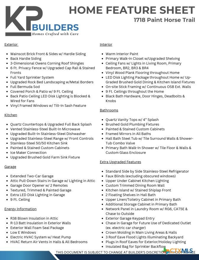 Property Photo:  1718 Paint Horse Trail  TX 76548 