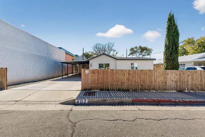 Property Photo: 402 Hudson Avenue NW NM 87107