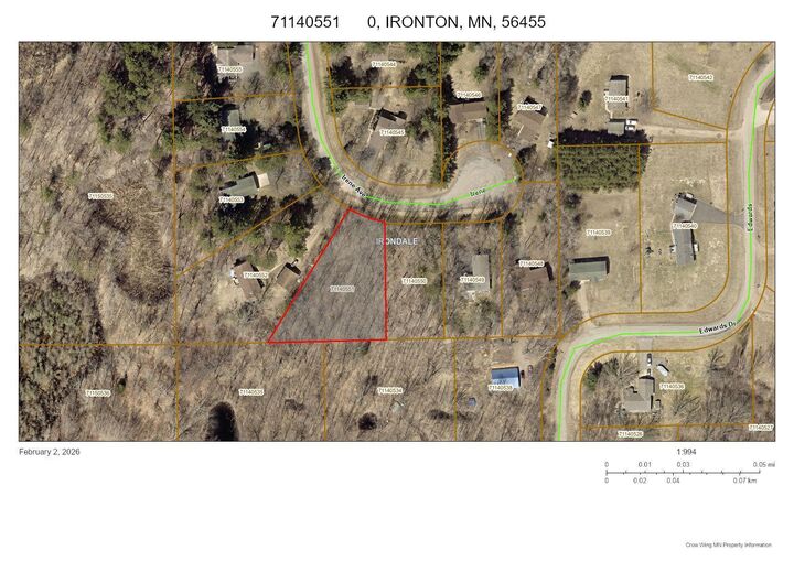 Property Photo:  Tbd Lot 6 Irene Avenue  MN 56455 