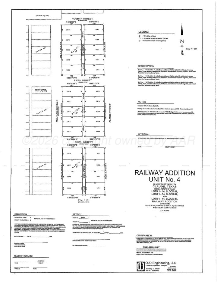 Property Photo:  Lot 008, Blk 82 Melrose Street  TX 79019 