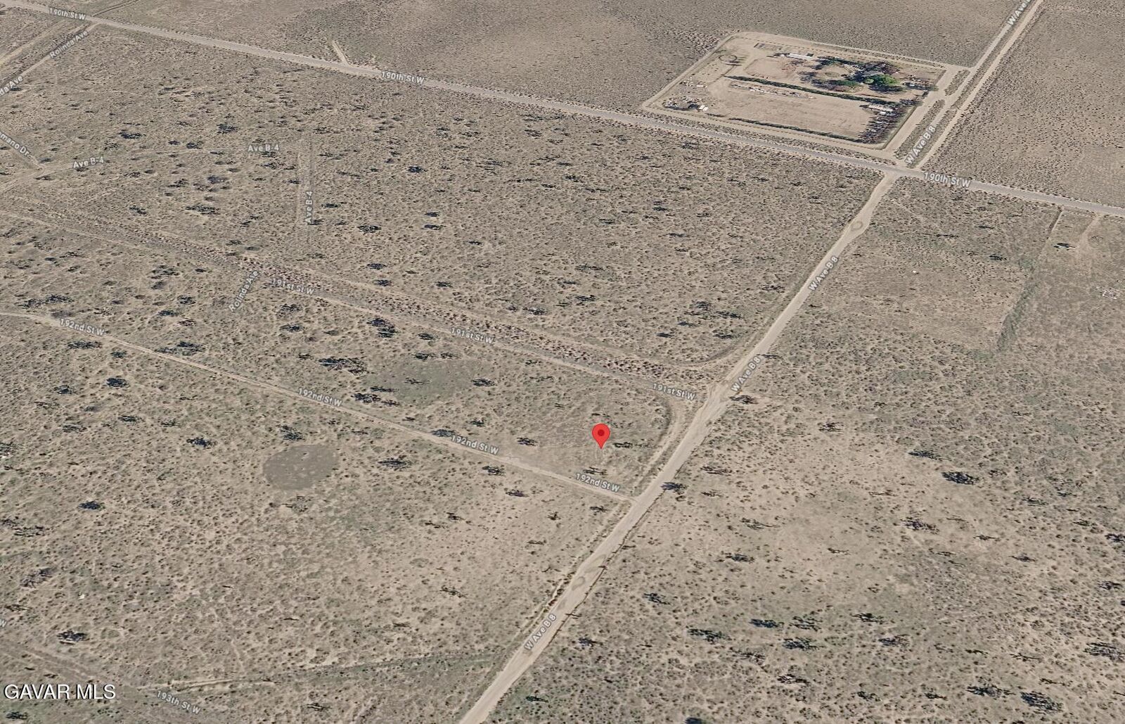 Property Photo:  W Cor Avenue B8 192 Stw  CA 93536 