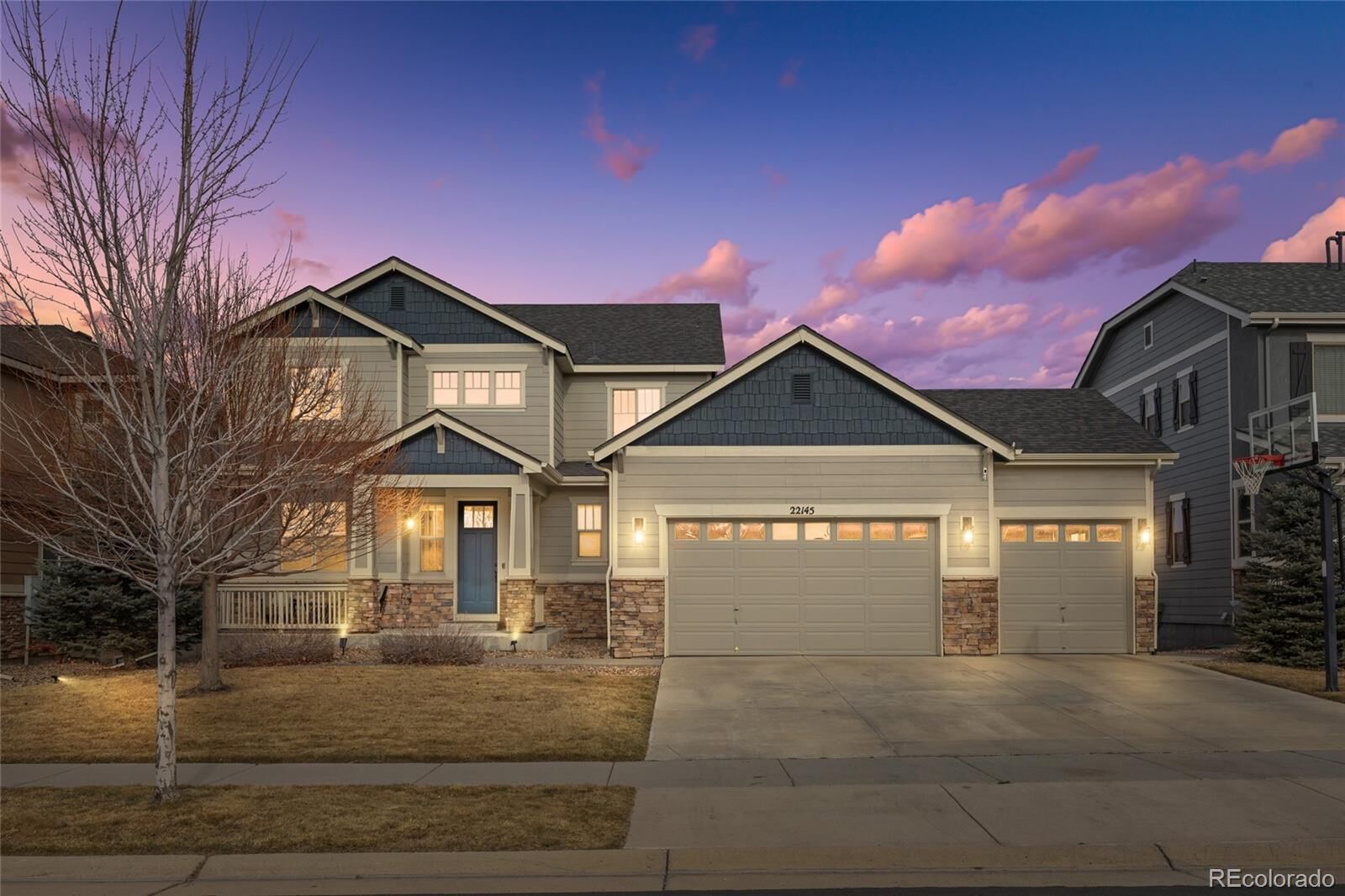 Property Photo: 22145 E Stroll Avenue CO 80138