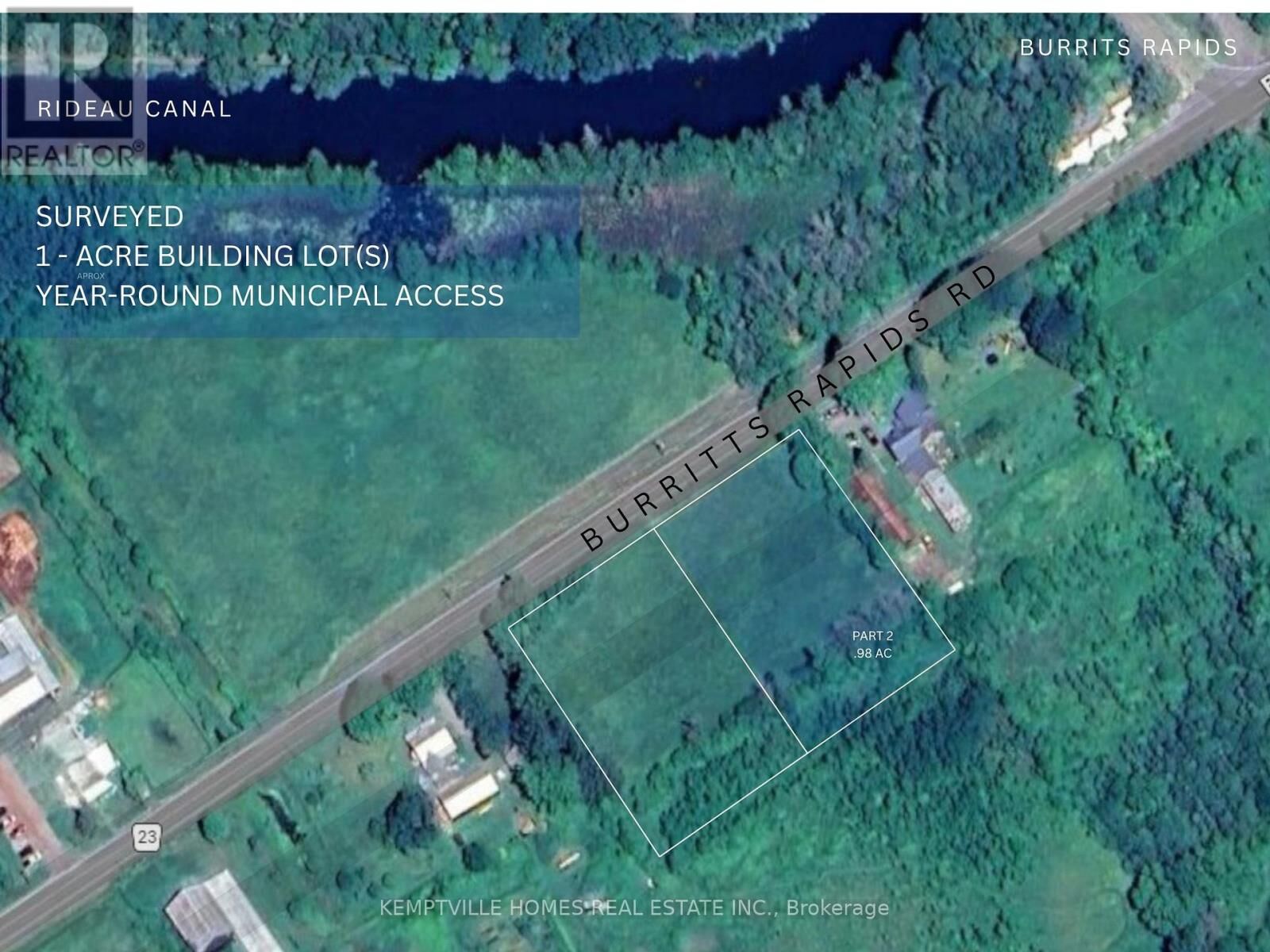 Property Photo:  Lot 2 Burritts Rapids Road  ON K0G 1N0 