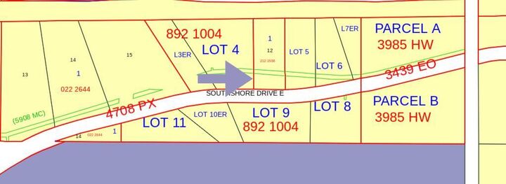 Property Photo: Block 1, Lot 12 Southshore Drive E AB T0G 2M0