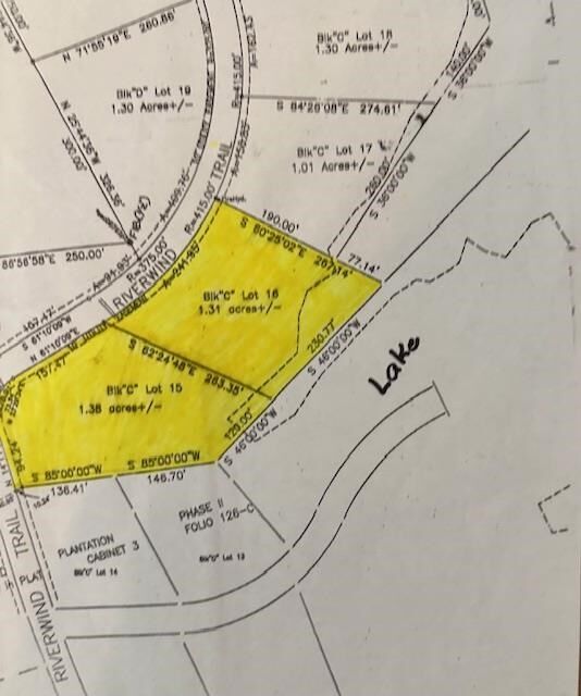 Property Photo:  Lots 15 &Amp 16 Block C  Riverwind Trail  GA 31765 