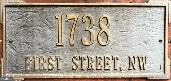 Property Photo:  1738 1st Street NW  DC 20001 