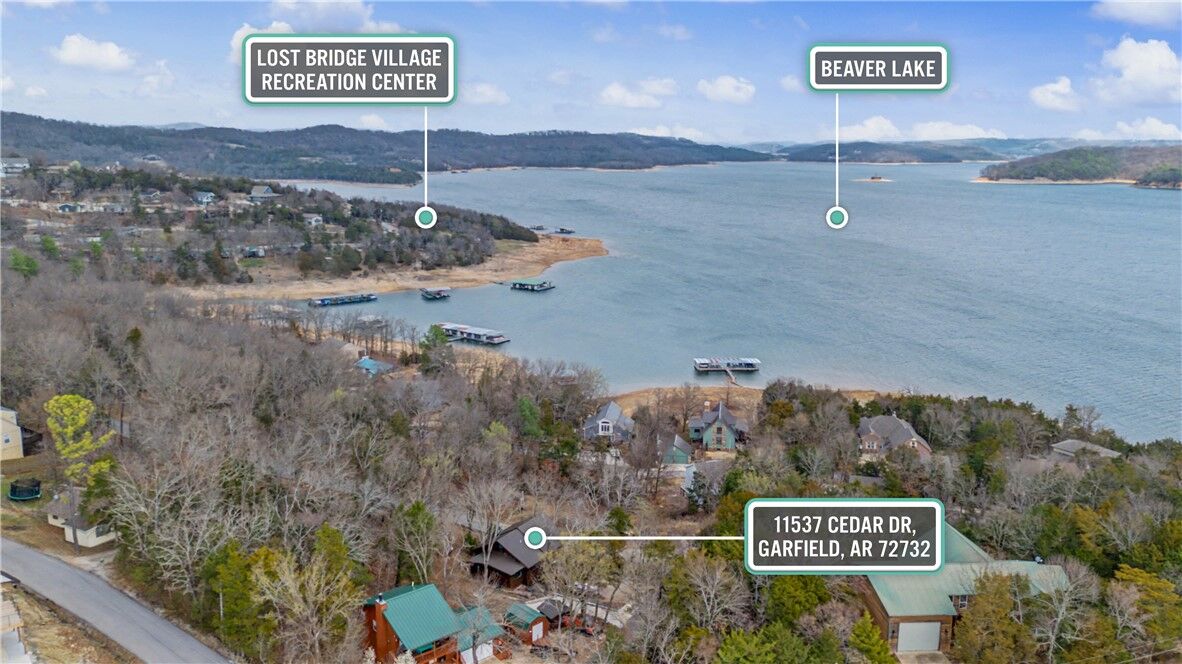 Property Photo: 11537 Cedar Drive AR 72732