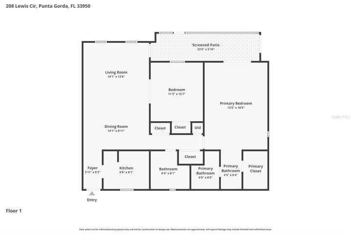 Property Photo:  208 Lewis Circle A1  FL 33950 