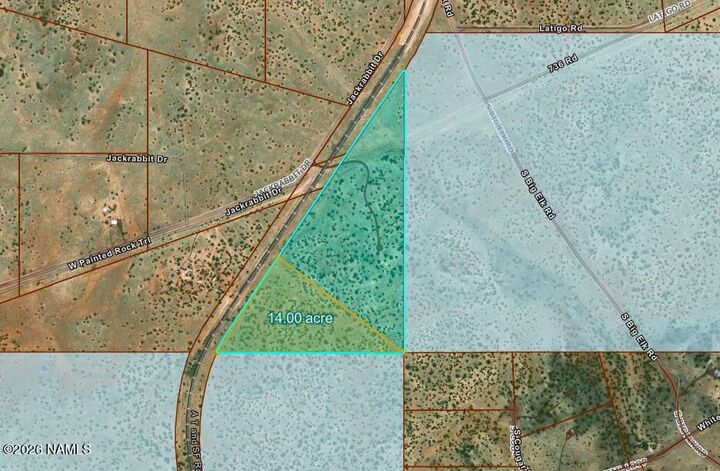 Property Photo:  3156 Jackrabbit - 14 Ac Road  AZ 86046 