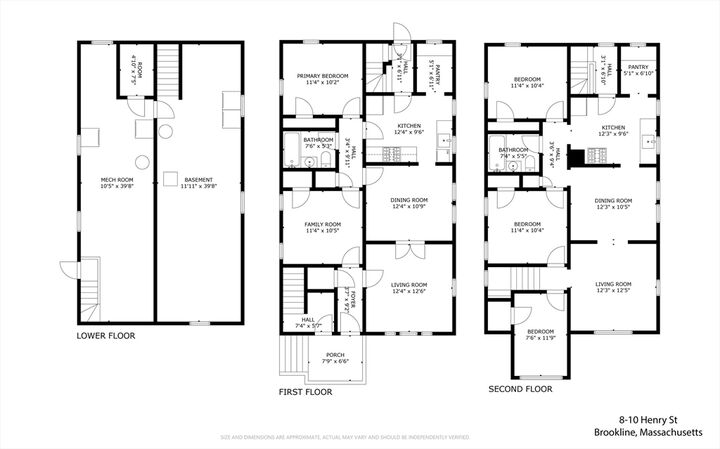 Property Photo:  8-10 Henry Street  MA 02445 