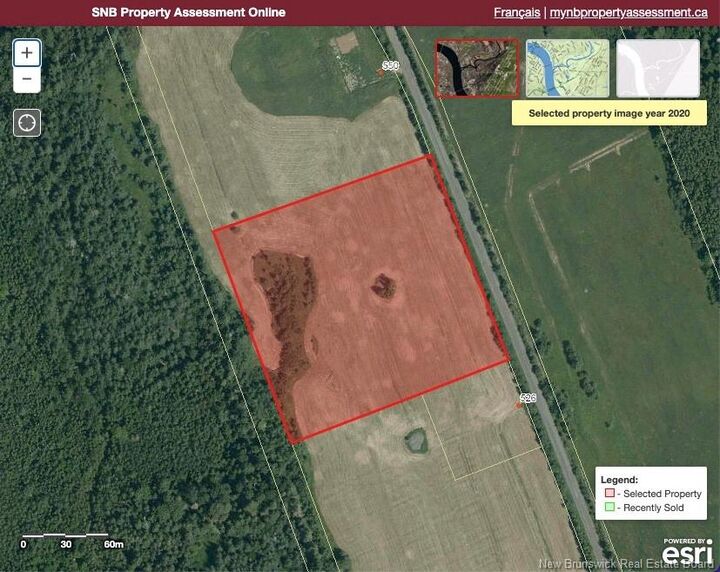 Property Photo:  Lot Monteagle Road  NB E4J 1T6 