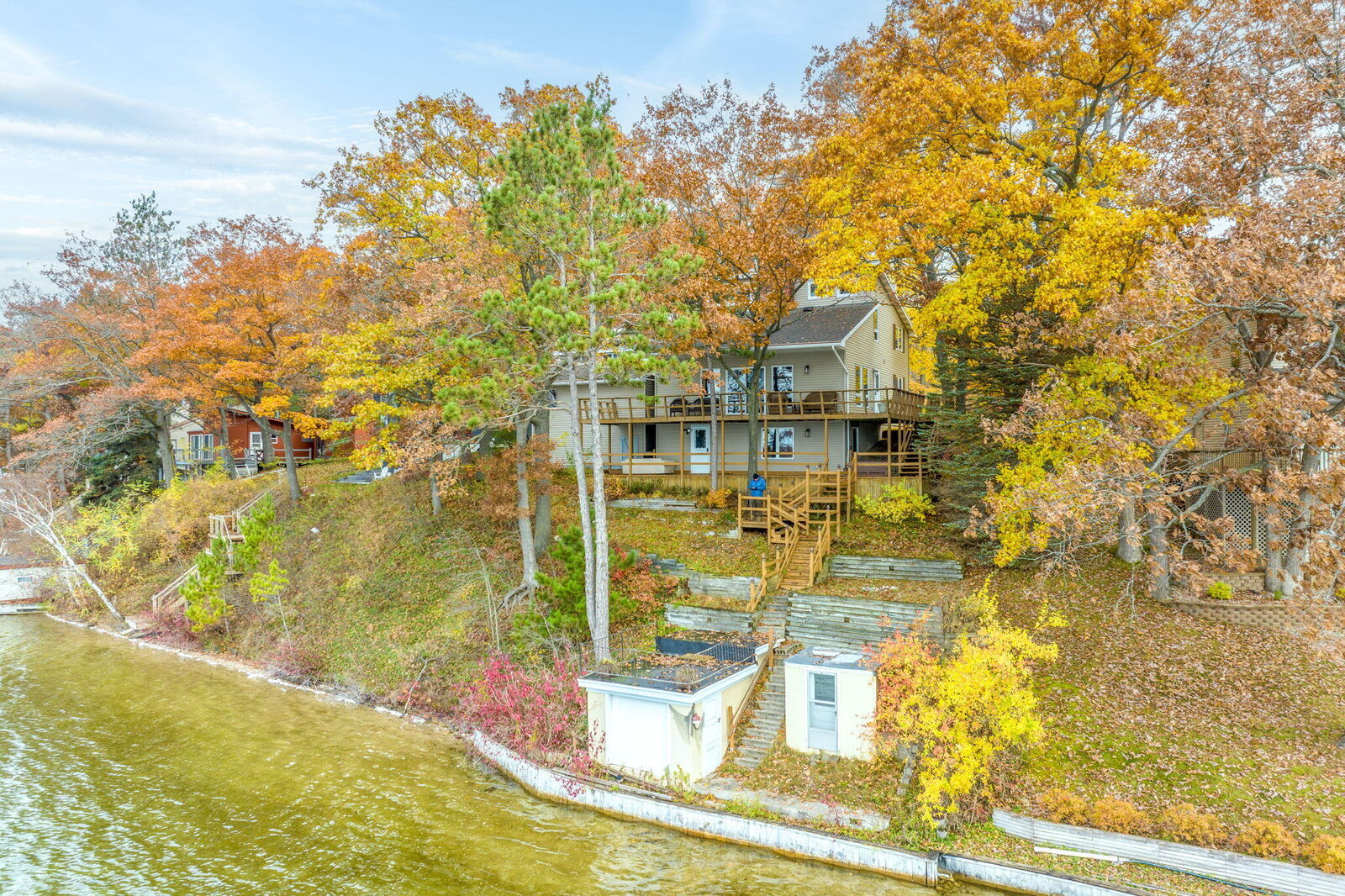 Property Photo:  10443 Midshore Drive  MI 49332 