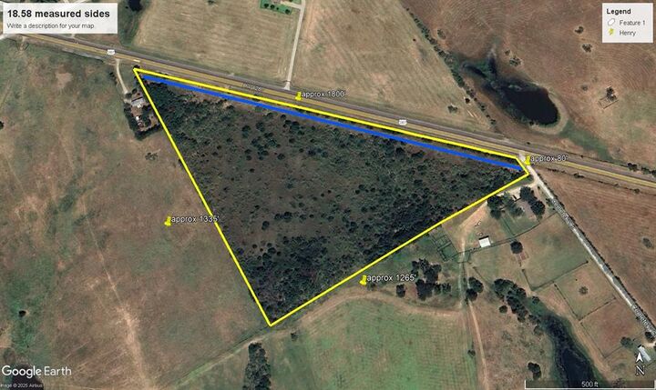 Property Photo:  18.58 Acres Hwy 287  TX 75109 