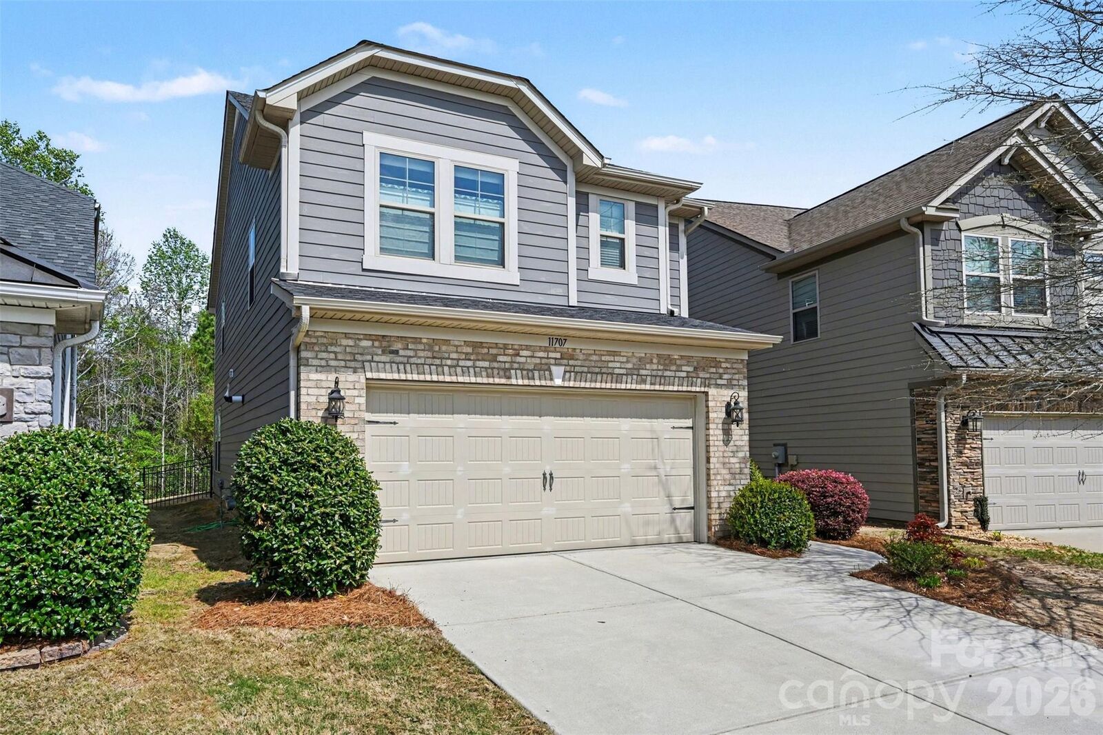 Property Photo:  11707 Clems Branch Drive  NC 28277 