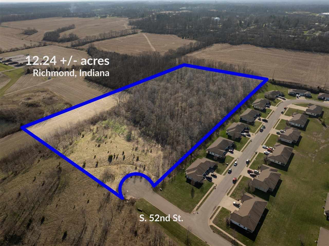 Property Photo:  12.24 Acres S 52nd Street  IN 47374 