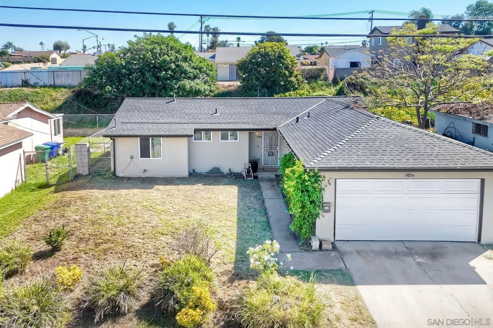 Property Photo: 7889 Bloomfield Rd CA 92114