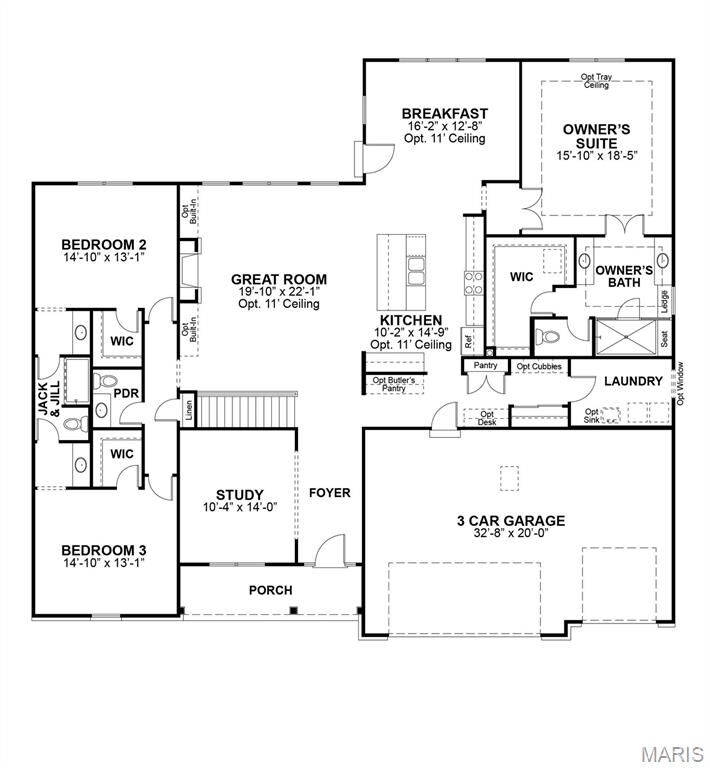 Property Photo:  1 The Lasalle At The Estates At Post Farms  MO 63385 