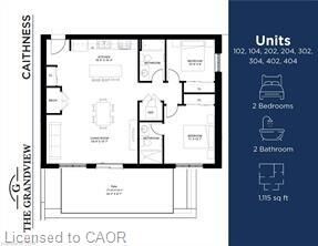 Property Photo: 80 Caithness Street W 204 ON N3W 1B2